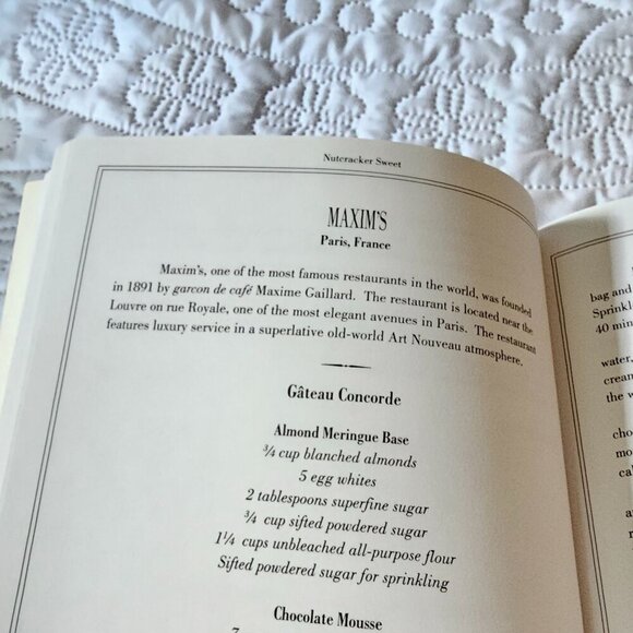 Nutcracker Sweet Dessert Cookbook & Nutcracker Ballet Music Vol V Rubin 1992 - Picture 8 of 14
